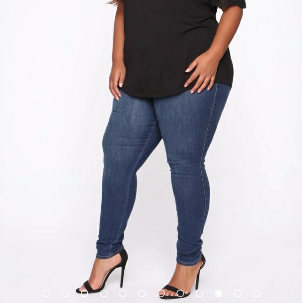 Fashion Nova Luxe High Waist Skinny Jeans 3X